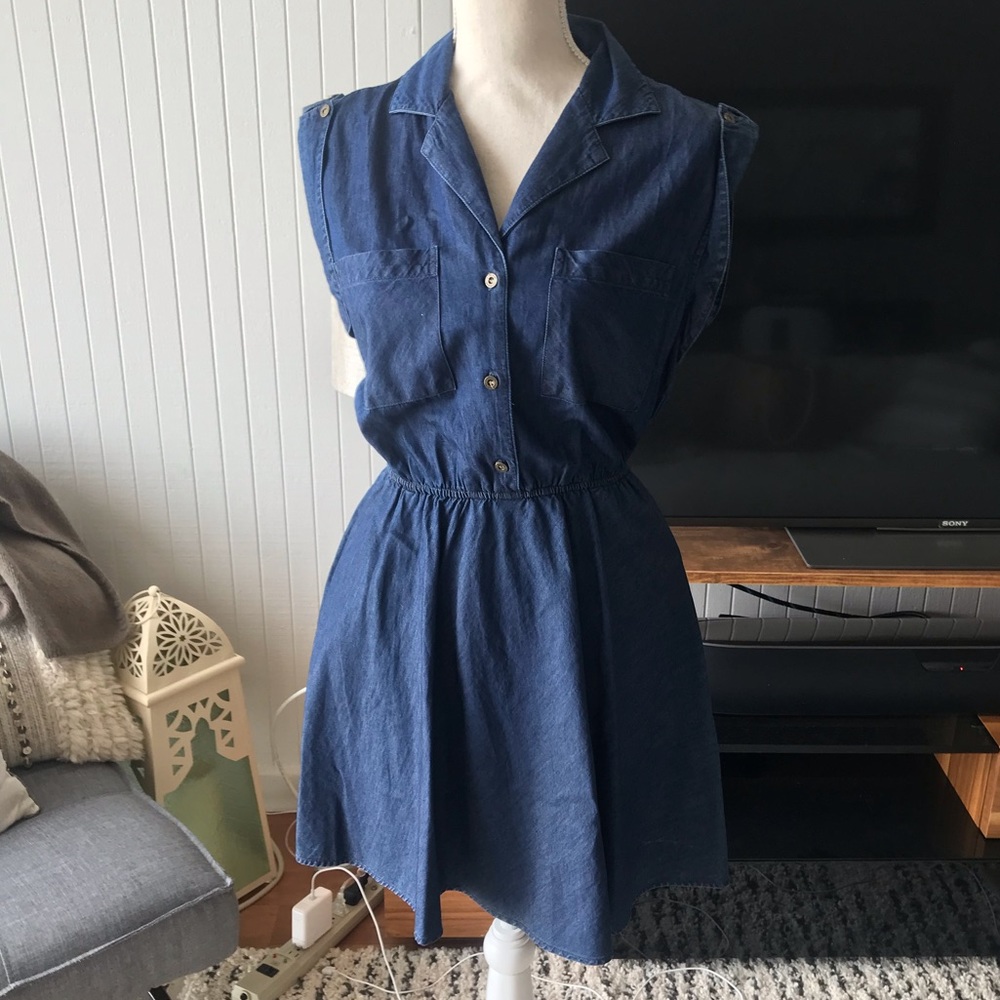 Cute denim dress